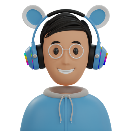 Pullover Kaninchen Mann  3D Icon