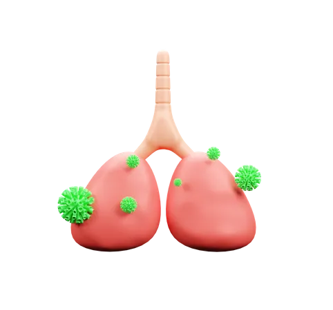 Pulmones  3D Icon