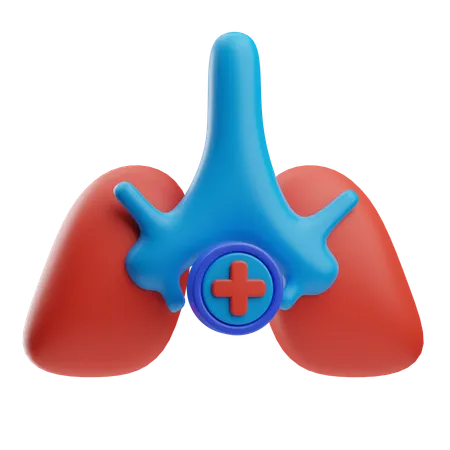 Pulmones  3D Icon