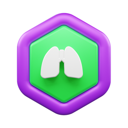 Pulmones  3D Icon