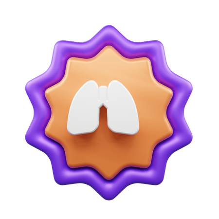 Pulmones  3D Icon