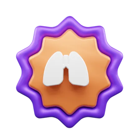 Pulmones  3D Icon