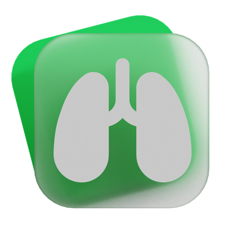 Pulmones  3D Icon