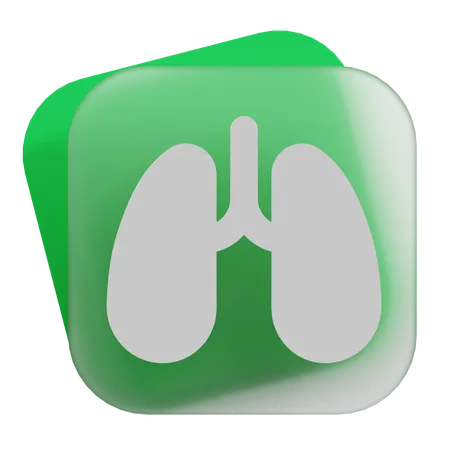 Pulmones  3D Icon