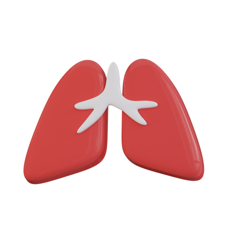 Pulmones  3D Icon