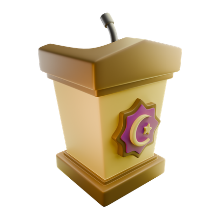 Pulpit  3D Icon