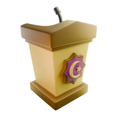 Pulpit  3D Icon