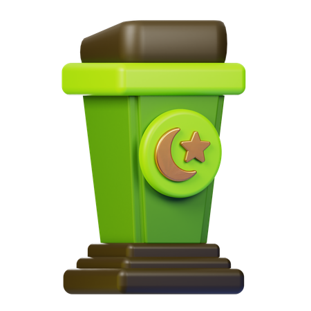 Pulpit  3D Icon