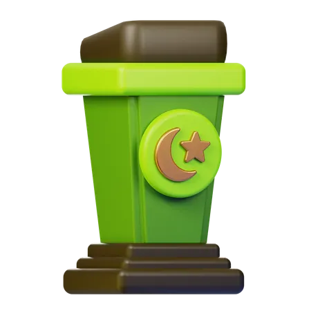 Pulpit  3D Icon