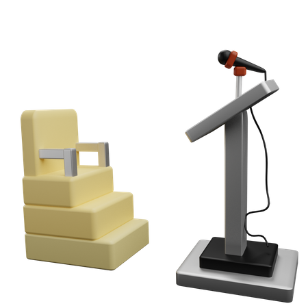 Pulpit  3D Icon