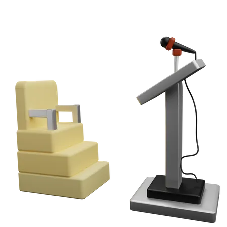 Pulpit  3D Icon