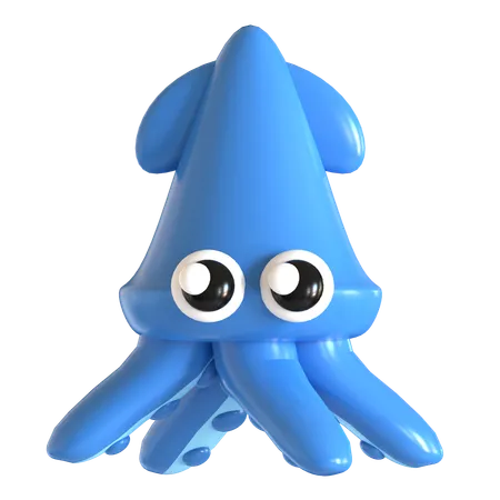 Pulpo  3D Icon