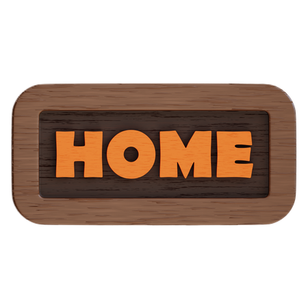 Pulsante Home  3D Icon