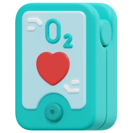 Pulse Oximeter  3D Icon