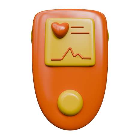 Pulsoximeter  3D Icon