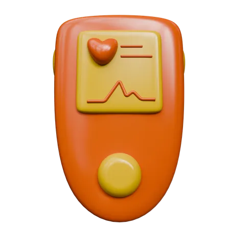 Pulsoximeter  3D Icon