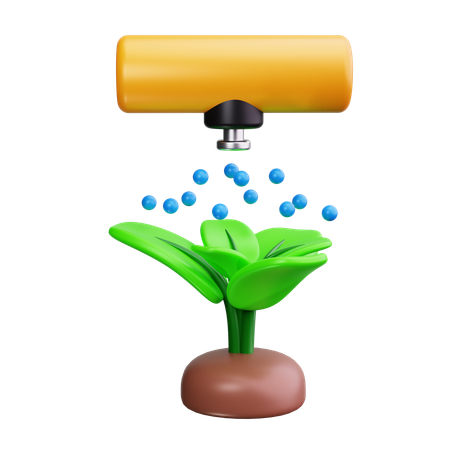 Pulvérisateur de plantes  3D Icon