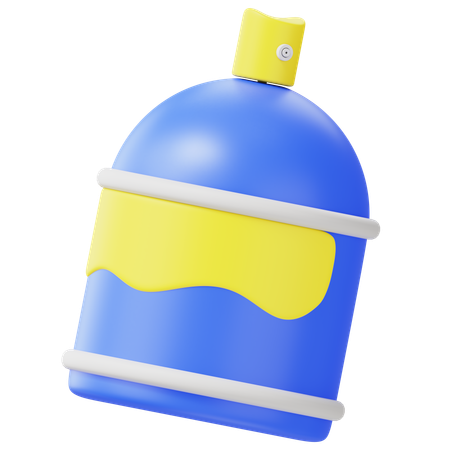 Pulvérisation de couleur  3D Icon