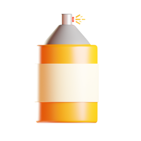 Pulvérisation de couleur  3D Icon