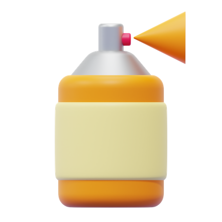 Pulvérisation de couleur  3D Icon