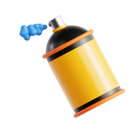 Pulvérisation de couleur  3D Icon
