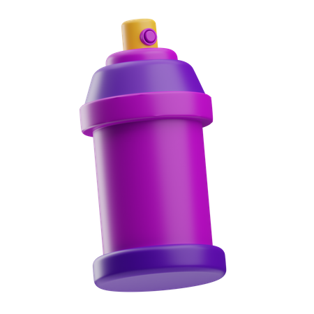 Pulvérisation de graffitis  3D Icon