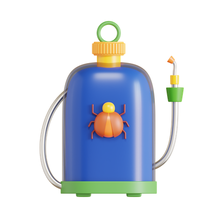 Pulvérisation de pesticides  3D Icon