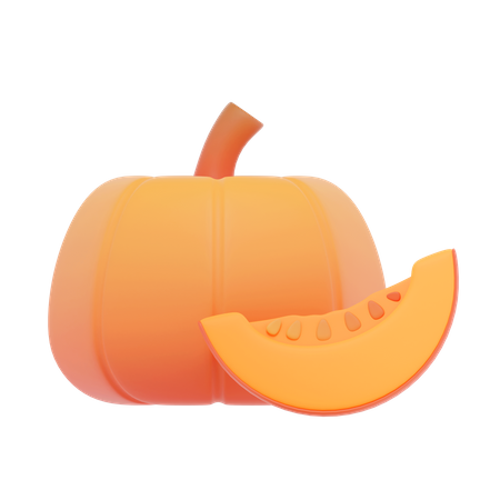 Pumkin  3D Icon