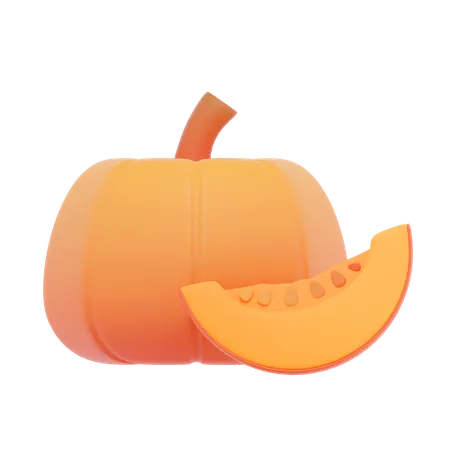 Pumkin  3D Icon