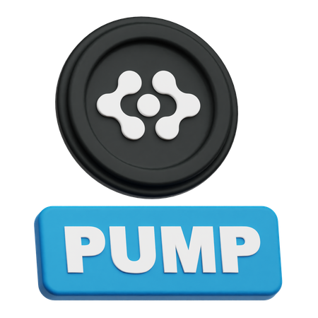 Pump Artificial Super Intelligence Alliance Token  3D Icon