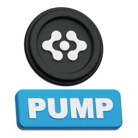 Pump Artificial Super Intelligence Alliance Token  3D Icon