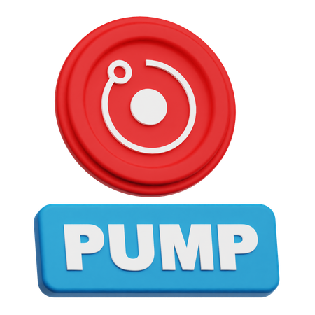 Pump Render Token  3D Icon