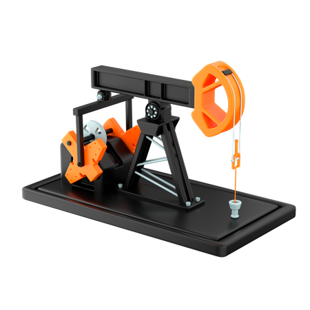 Pumpjack  3D Icon