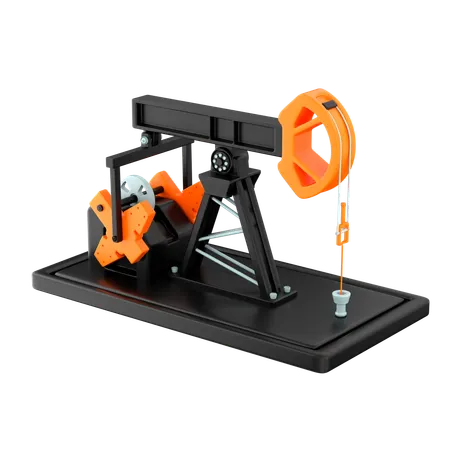 Pumpjack  3D Icon
