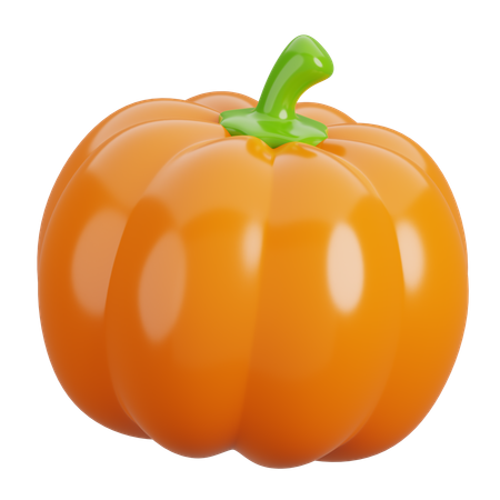 Pumpkin  3D Icon