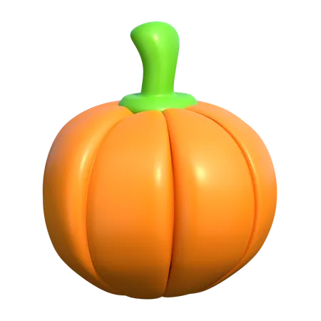 Pumpkin 3 D Gardening Icon 3D Icon