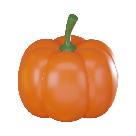 Pumpkin  3D Icon