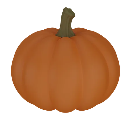 Pumpkin  3D Icon