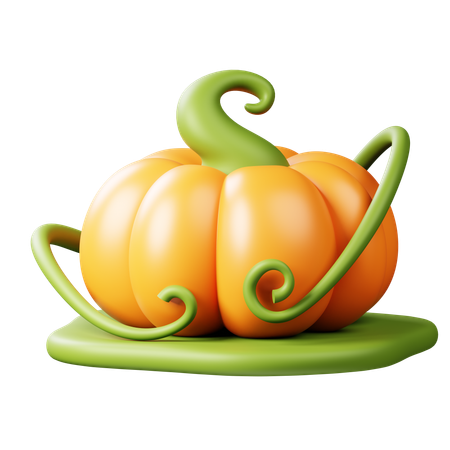 Pumpkin  3D Icon