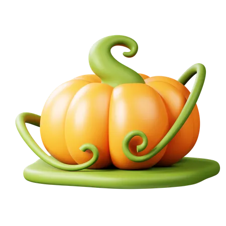 Pumpkin  3D Icon