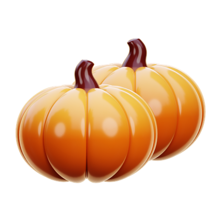 Pumpkin  3D Icon