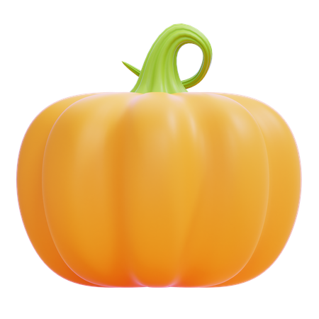 Pumpkin  3D Icon