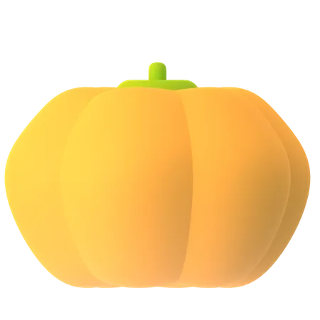 Pumpkin  3D Icon