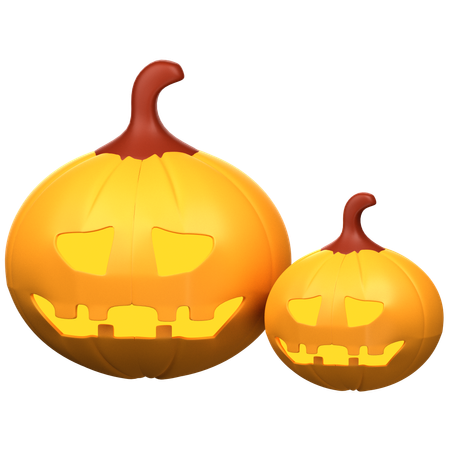 Pumpkin  3D Icon