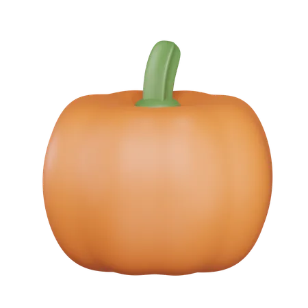 Pumpkin  3D Icon