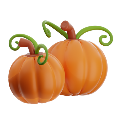 Pumpkin  3D Icon