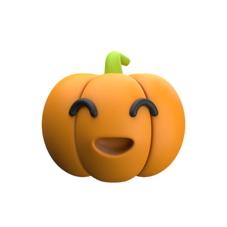 Pumpkin  3D Icon