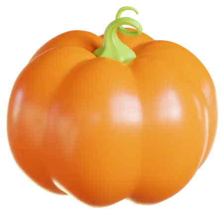 Pumpkin  3D Icon