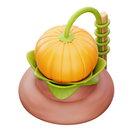 Pumpkin  3D Icon