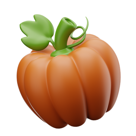 Pumpkin  3D Icon